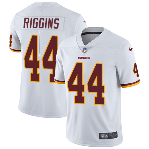 Nike Redskins #44 John Riggins White Men's Stitched NFL Vapor Untouchable Limited Jersey - Click Image to Close